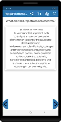 Research methodology android App screenshot 1